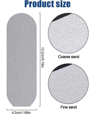 Kalolary 50PCs Footfish Replacement Pads - Double-Sided Pedicure Parts - Black Pack for Grooming & Care - Buy Online on GoSupps.com