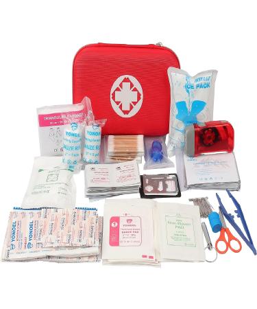 Galaxy 279 Pcs First Aid Kit - Survival Emergency Trauma Travel Car Military Tactical Medical - IFAK EMT Hard Case for Camping, Hiking, Fishing - Home and Office Safety - Buy Online on GoSupps.com