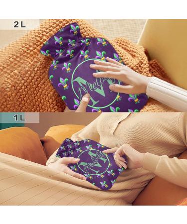 Personalized Used Hot Water Bottles for Pain Relief - 1L Comfort Heating Bags | Feet & Bed Warmers - Buy Online on GoSupps.com