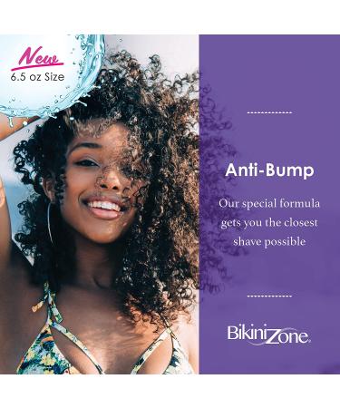 Bikini Zone Anti-Bumps Shave Gel - Dermatologist Recommended for a Close, Smooth Shave with No Irritation or Ingrown Hairs - 6.5 Fl Oz - Buy Online on GoSupps.com