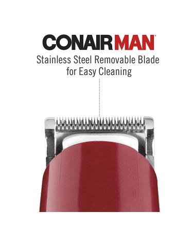 ConairMAN Beard & Mustache Trimmer for Men - Corded Plug-In - Best Trimmer for Precision Grooming - Buy Online on GoSupps.com