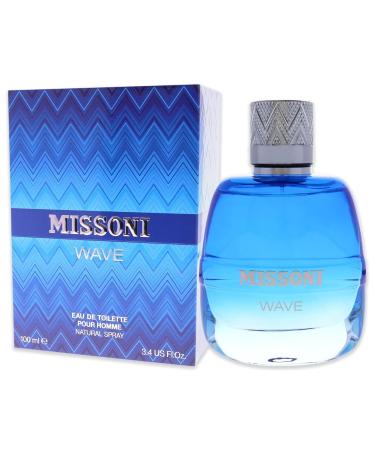 Missoni Missoni Wave Men EDT Spray 3.4 Fl Oz (Pack of 1) Citrus Aromatic fragrance 3.4 Fl Oz (Pack of 1) - Buy Online on GoSupps.com