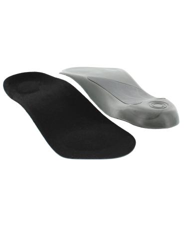 Arch Support Orthotics Ergonomic Mid Sole Support 3/4 Elevator Shoes Insole - 1/2 Inch Height Increase Heel Inserts Size L Plantar Fasciitis  Foot Pain  Heel Pain and Pronation Relief for Men & Women Large