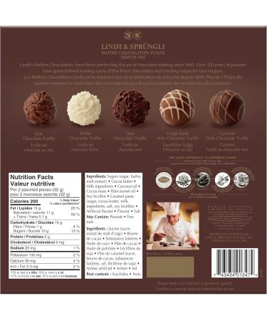 Lindt Gourmet Truffles Gift Box 192 Gram Gift Box Christmas Chocolate Christmas Chocolate Gift Box - Buy Online on GoSupps.com