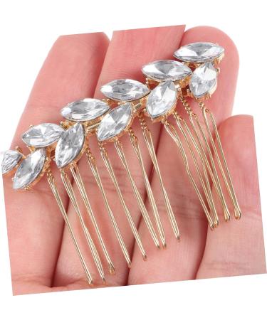 DOITOOL hair accessories Diamond hair bride girl Crystal wedding decor comb hairpin hair comb for Fashion hair combs for women accessories fine hair headgear - Buy Online on GoSupps.com