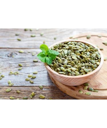 Thames Organic 500g: Raw Vegan Non-GMO Certified Organic Pumpkin Seeds - Nutritious Snack for Baking and Sprinkling - Buy Online on GoSupps.com