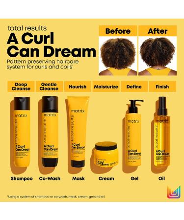 MATRIX A Curl Can Dream Moisturizing Leave-in Cream - 16.9 Fl Oz | Defines & Moisturizes Curls | For Curly & Coily Hair - Buy Online on GoSupps.com