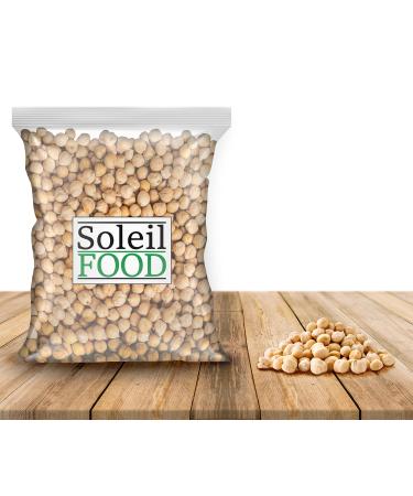 SoleilFOOD 2 kg chickpeas dried pulses finest quality hummus GMO-free
