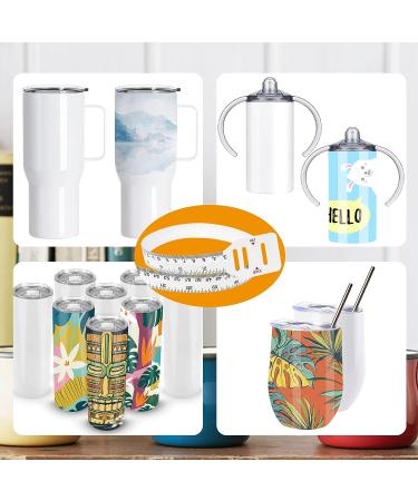 Sublimation Blanks Products Width Measurer - Accurate Measurement for Cups, Mugs, Glass, Cans, and Bottles | Heat Press DIY Crafts - Buy Online on GoSupps.com