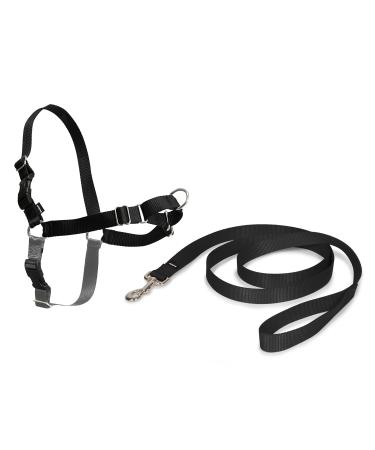 Petsafe Easy Walk dishes train-free walking dishes for dogs adjustable fit incl. 1.8 m leash small-black/beige black small