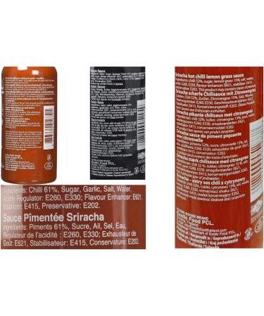 Flying Goose Sriracha Hot Chilli Sauce Assorted 455ml (Pack of 6) Customise Your Flavours - Buy Online on GoSupps.com