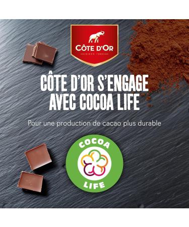 C te d'Or Snax Big Size Milk Chocolate Bar Filled with Caramel Biscuit and Puffed Rice - New Recipe - 2 x 30g - Display of 2 - Buy Online on GoSupps.com