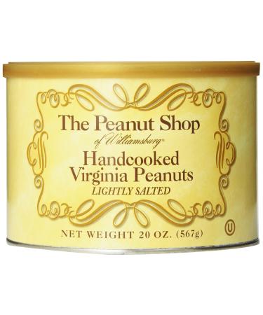 The Peanut Shop of Williamsburg Handcooked Virginia Peanuts, Lightly Salted, 20 Ounce