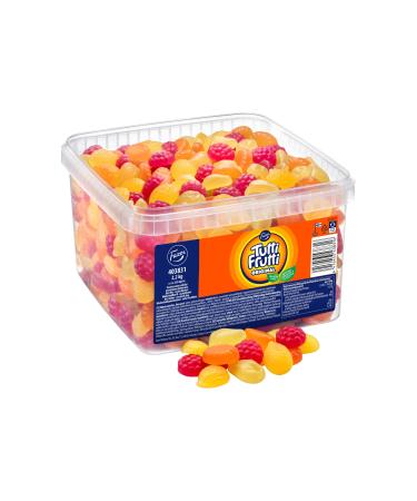Fazer Tutti Frutti Fazer Tutti Frutti - Fazer 2.2 kg XXL Candy Box Large packages of fruit and fruit candies without gelatin.