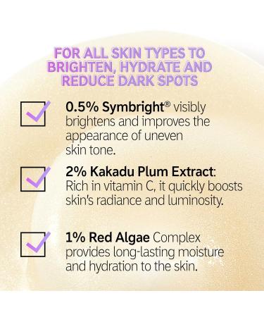 The INKEY List Symbright Moisturizer - 1.69 Fl Oz - Buy Online on GoSupps.com