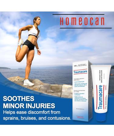 Traumacare Cream 100g Pack of 3 - Muscle and Joint Pains Relief Naturally - Soothes Minor Injuries Helps ease Discomfort from Sprains Bruises and Contusions - Pain Relief Cream for Adults & Children 100 g (Pack of 3) - Buy Online on GoSupps.com