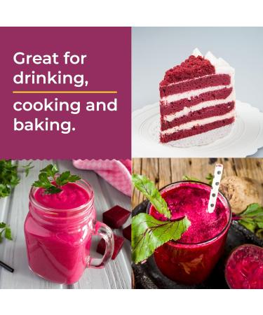 eHerbal 100% Plant Based Pure Freeze Dried Beet Root Powder Packets Beet Juice for High Blood Pressure Nitric Oxide Booster Boost Clean Energy Drink Mix Non-GMO 20 Convenient stickbags - Buy Online on GoSupps.com