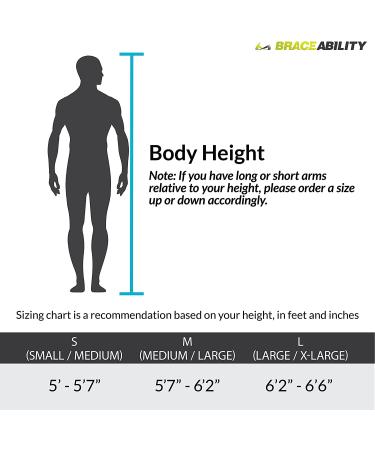 BraceAbility Cubital Tunnel Syndrome Elbow Brace - Ulnar Nerve Pain Relief | Arm Immobilizer for Hyperextended Elbow - Size M/L - Buy Online on GoSupps.com