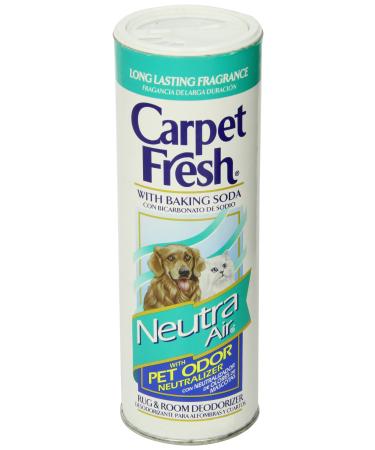 Carpet Fresh Rug and Room Deodorizer with Baking Soda and Pet Odor Neutralizer, Neutra Air Fragrance, 14 OZ PACK OF 1 NEUTRA AIR FOR PETS