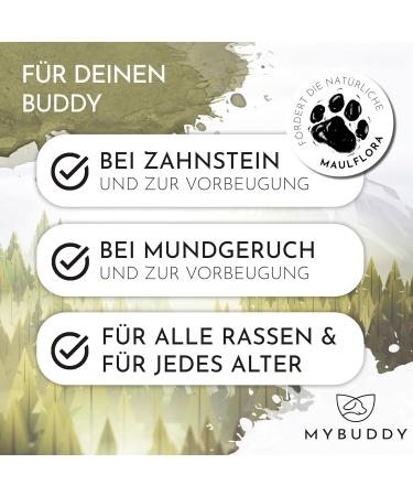 MyBuddy Dent Bio Dental Spray for Dogs & Cats | 100% Natural Organic Tooth Care | Effective Tartar & Bad Breath Prevention | 200ml - Buy Online on GoSupps.com