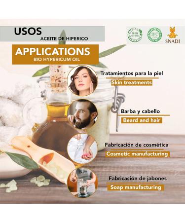 250 ml - Organic St. John's wort oil. St. John's wort with olive and rosemary extract. - Buy Online on GoSupps.com