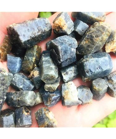 Minerals Stones 100g Natural Blue Corundum Einkristall Raw Stone Exemplar Sapphire raw Crystal raw Stone Crystal Stones Decoration Draw QINTINYIN (Size : 50g) - Buy Online on GoSupps.com