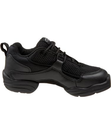 Capezio Women's DS11 Fierce Dansneaker 8.5 Black - Adjustable and Comfortable Dance Sneakers - Buy Online on GoSupps.com