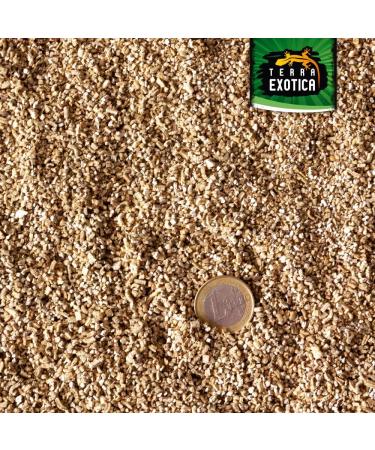 Vermiculite Fine 2-3 mm Terrarium Substrate - Ideal for Reptile Breeding & Incubation | Sterile & Germ-Free (4 Liters) - Buy Online on GoSupps.com