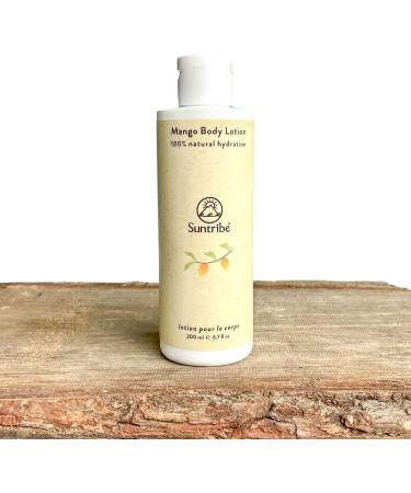 Suntribe Natural Mango Body Lotion / 200ml - 100% Natural Vegan - Revitalizing & Nourishing for a Smooth Feel Against Skin - Gentle Moisturizing Allergen Free - Buy Online on GoSupps.com