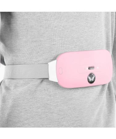 3-Step Temperature Adjusting Electrical Menstrual Heating Pillow & Uterus Waist Belt for Pain Relief - Pink - Buy Online on GoSupps.com