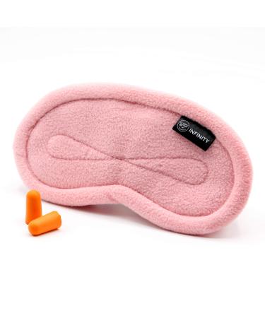 Wild Essentials Infinity Fleece Luxury Sleep Mask - Peacefully Pink