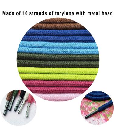 30 Pack Replacement Drawstrings with Threader Tool - 53 Long for Pants, Sweatpants, Hoodies, Scrubs, Jackets, Shorts - Buy Online on GoSupps.com