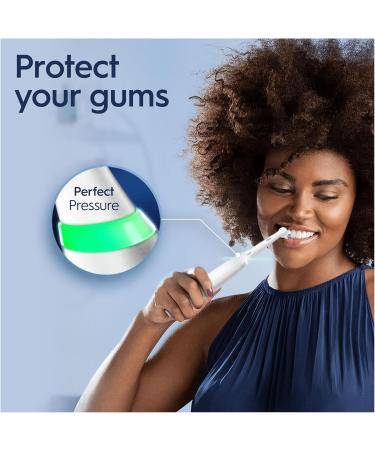 Oral-B iO5 Electric Toothbrush: Christmas Gift for Adults | 5 Modes with Teeth Whitening | 1 Toothbrush Head & Travel Case | UK 2 Pin Plug | White - 1 Count - Buy Online on GoSupps.com
