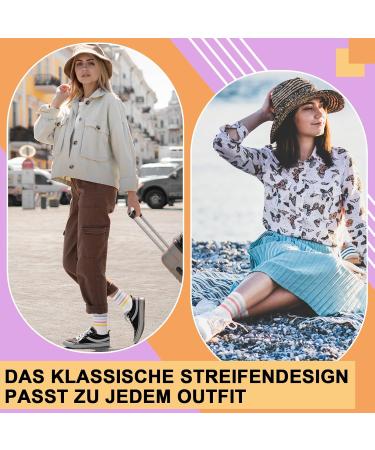 Shop Utensilsto Women's Tennis Socks - 4 Pairs of White Cotton Crew Socks (Size 35-40) for Ultimate Sports Comfort - Buy Online on GoSupps.com