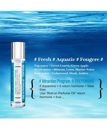 Roll-on Original Pheromone Perfume oil for Men Cologne EDP parfum 0.34fl.oz. - TSA Ready - Buy Online on GoSupps.com