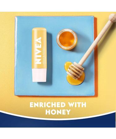 Buy Nivea Lip Care A Kiss of Milk and Honey - Natural Defense (Pack of 6) | Fast International Shipping - Buy Online on GoSupps.com