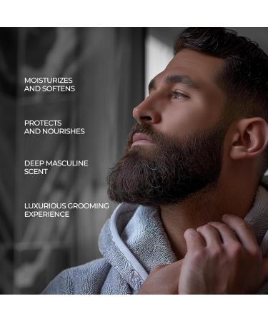 Black Oud Men's Shampoo & Beard Cleaner - Vegan Hypoallergenic Strengthener | 3.38 Fl Oz Pack - Buy Online on GoSupps.com