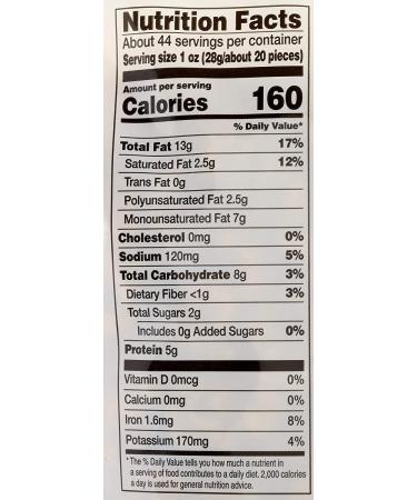 Happy Belly Fancy Whole Cashews 44 oz - Premium Quality Nuts by Amazon Brand - Buy Online on GoSupps.com