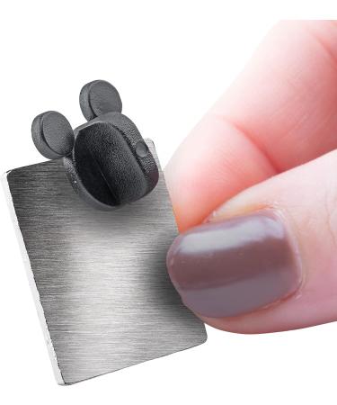 PVC Rubber Mouse Ears Pin Backs (12 Pcs) - Secure Your Disney & Novelty Collectible Pins - Tie Tack Backing for Lapel Pins - Buy Online on GoSupps.com