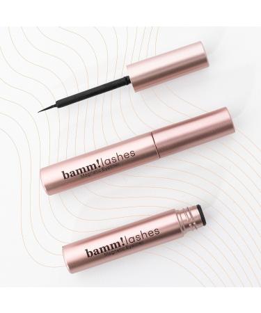 Bamm!Lashes Magnetic Eyeliner for False Eyelash Application 5ml - Easy and Long-Lasting Application Glue-Free Precise Tip Intense Black Color Ideal Natural Eyelash Effect - Buy Online on GoSupps.com