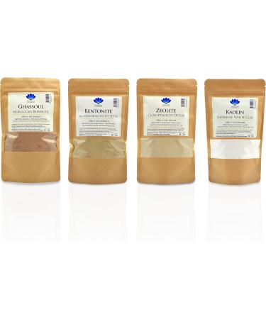 Bentonite Clay 500g Pack Pure Calcium Bentonite Detox - Buy Online on GoSupps.com