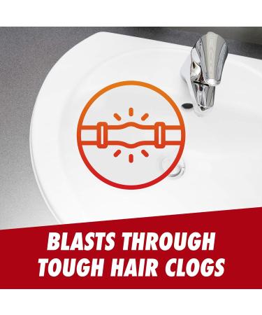 Drano Hair Buster Gel Remover Drain Clog Remover and Cleaner for Shower or Sink Drains 473ml - Buy Online on GoSupps.com
