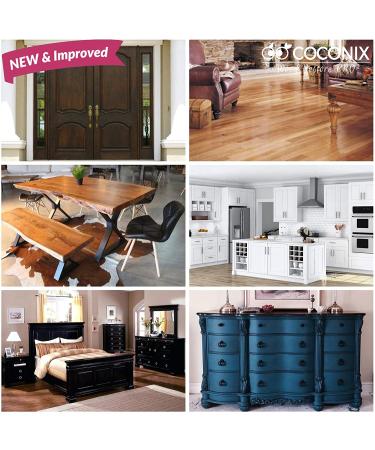 Coconix Floor and Furniture Repair Kit - Restorer of Your Wooden Table  Cabinet  Veneer  Door and Nightstand - Super Easy Instructions Matches Any Color - Restore Any Wood  Cherry  Walnut  Hardwood - Buy Online on GoSupps.com