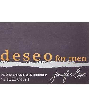 Deseo for Men by Jennifer Lopez - 1.7 oz EDT Spray | Buy Online | International Shipping Available - Buy Online on GoSupps.com