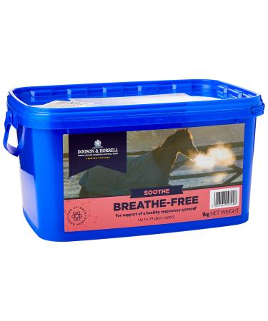 Dodson & Horrell Breath-Free Respiratory Supplement for Horses 1kg 1 kg (Pack of 1)