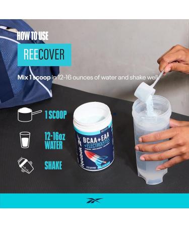 Reebok Post-Workout Amino Acids + Protein Bundle: REECover Rocket Moon Pop + REEBuild Vanilla Ice Cream | Muscle Recovery Hydration Strength Joint Support - Buy Online on GoSupps.com