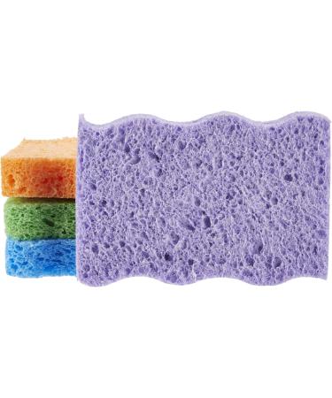 Dawn Ultra Cellulose Wedge-Shaped Dish Cleaning Scrub Sponges Multicolor (Pack of 4) - Buy Online on GoSupps.com
