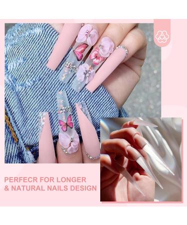 SAVILAND 5-in-1 Builder Nail Gel Kit - Clear & Nudes Hard Gel for Nail Extensions | 100pcs Forms & Clips - Perfect for Professionals & Beginners - International Shipping Available - Buy Online on GoSupps.com