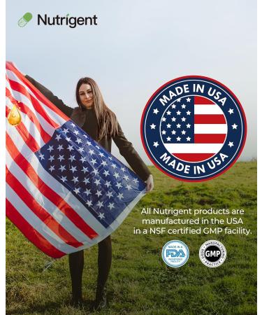 Nutrigent USDA Organic Soy Lecithin Supplement 800 mg, High Absorption Liquid Organic Capsules, Choline Lecithin Supplement for Brain & Liver Health Support, Non-GMO, Gluten Free, 60 Count - Buy Online on GoSupps.com