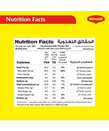 MAGGI Coconut Milk Powder Halal 1 kg - Buy Online on GoSupps.com